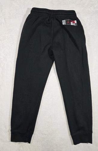 Air Jordan Sweatpants Black Boys Size Medium 10/12 24x24 - Picture 3 of 5