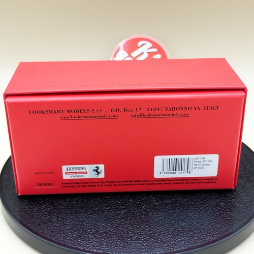 Look Smart BBR 1/43 Ferrari SF1000 #5 Tuscany GP 2020 Sebastian Vettel LSF1032 - Picture 16 of 17