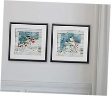 Wexford Home -2 Piece Set Warm Christmas Wishes