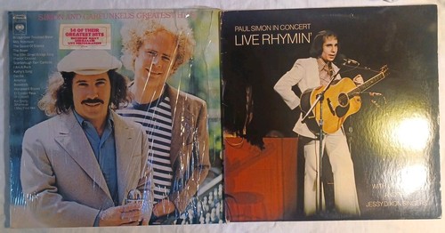 DJ COLLECTION SIMON & GARFUNKEL GREATEST HITS LIVE RHYMIN PAUL SIMON NM 05792