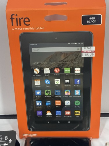 Amazon Fire 5th Generation Tablet 7” Display 16 GB WIFI Nighttime Reading - Picture 2 of 5