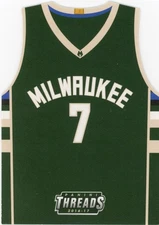 2016-17 Panini Threads #31 Thon Maker Team Threads Rookie Die Cuts