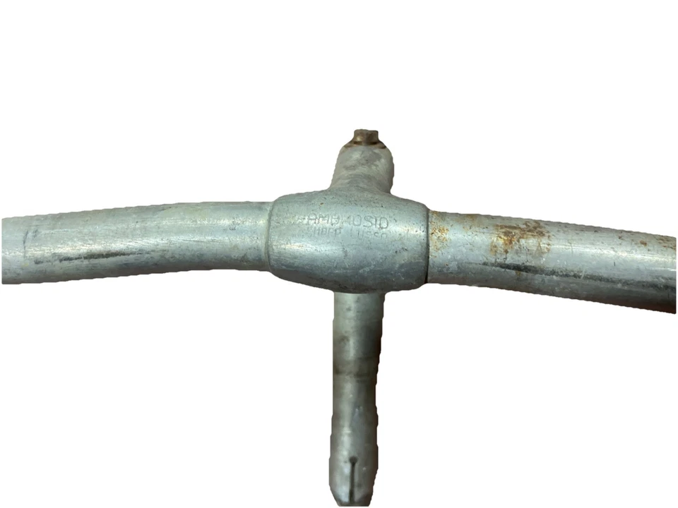 Manubrio Ambrosio superlusso in alluminio d’epoca Bici Bike Bicicketta - Immagine 3 di 4