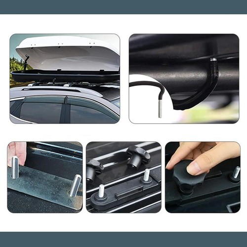 Car Van Fitting Set Outdoor Adventures Complete Mounting Kit Metal Construction - Picture 12 of 12