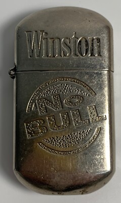 Vintage Winston Cigarette Tobacco No Bull Lighter