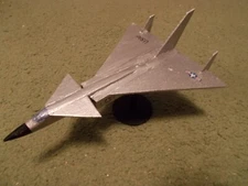 Built 1/144: American NORTH-AMERICAN XF-108 RAPIER Prototype Fighter Aircraft