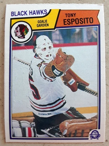1983-84 Tony Esposito O Pee Chee Hockey #99 Chicago Blackhawks