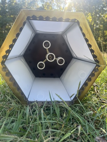 Vintage Chandelier Church Light - Picture 3 of 7