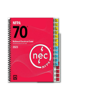 NFPA 70, National Electrical Code, with Self-Adhesive Index Tabs : 2023 Edition by National Fire Protection Association (NFPA) (2024, Trade Paperback)