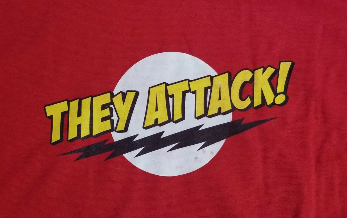 Phish They Attack Red Trey Anastasio T Shirt 2XL XXL New Unworn | eBay