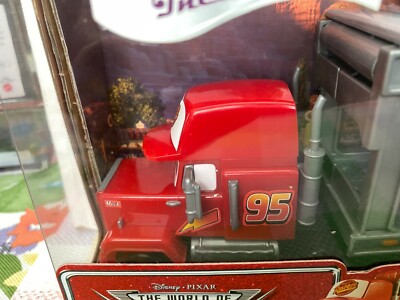 MATTEL DISNEY PIXAR CARS MACK TRANSPOTER PLUS 3 CARS INCLUDED | eBay