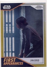 2023 Topps Star Wars Chrome First Appearance Gold FA-19 Jyn Erso 05/50