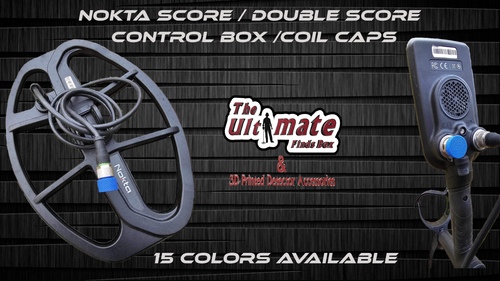 Nokta Score / Double Score coil and control unit caps 14 Colors Available - Picture 1 of 12