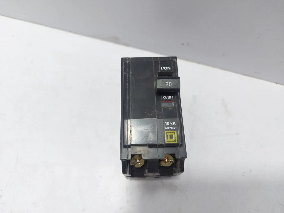 Square D TIPO QOB Miniatura Circuito Interruttore 20A 10kA 120/240V - Immagine 3 di 4