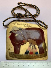 Carnival medals 1971 cheeky Bachem Cologne Rhine carnival carnival