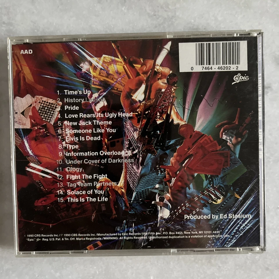 Living Colour CD Lot Of 3, 1988-1993, Cult Of Personality, Rock, OOP Foto 4 de 4