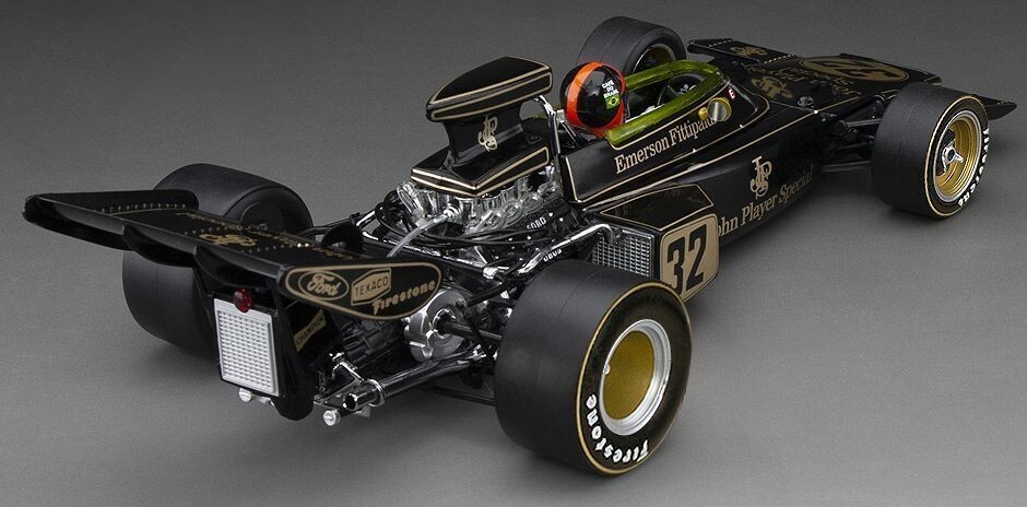 Sanchis N°278 Lotus 72 Emerson Fittipaldi - Voiture à Friction 32cm - Boîte D'origine