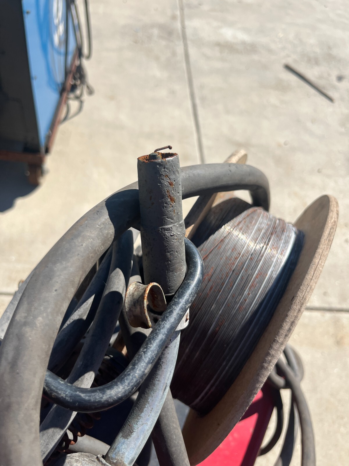 Lincoln Electric CV300 with Lincoln LN7 GMA Control Wire Feeder Mig