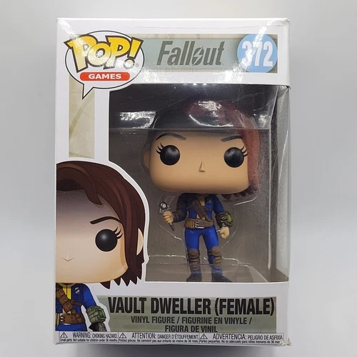 Funko Pop! Vinyl: Fallout - Vault Dweller Female #372 W/ Protector H