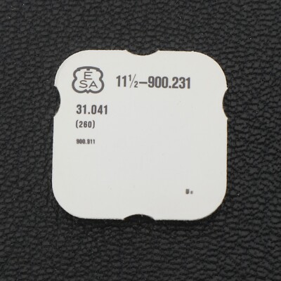 Genuine ESA 900.231 #260 Minute Wheel 31.041 New Old Stock Watch Part (G5D10)