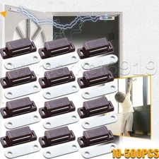 Magnetic Cabinet Door Latch Closures Kitchen Cabinet Cupboard Catch US Wholesale