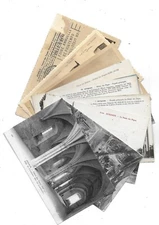 lot 16 postcards old postcard Avignon + Villeneuve travelled