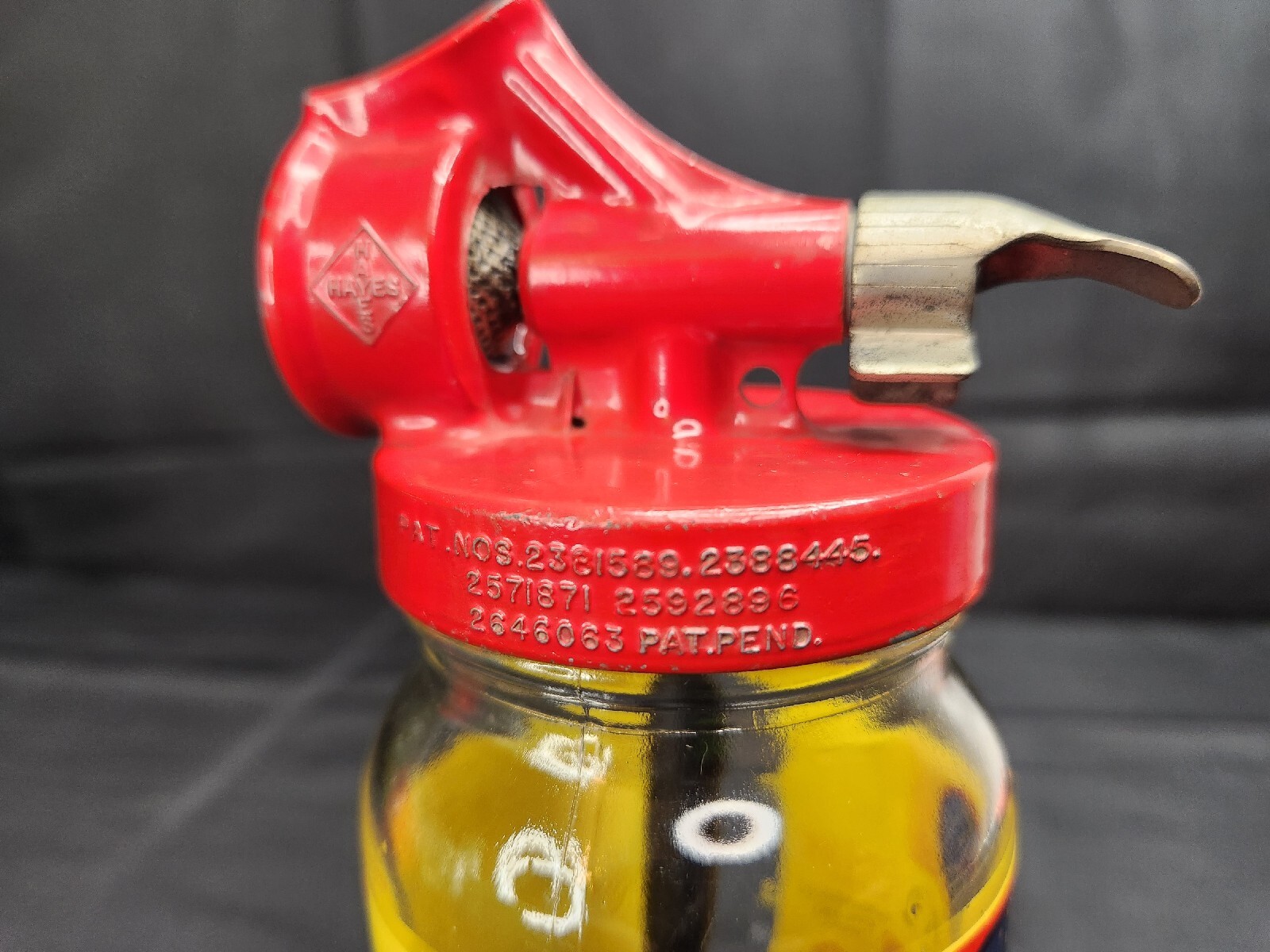 Vtg Ortho SprayEtte 2 Spray Gun Glass Jar Garden Sprayer Excellent