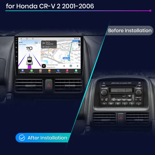 4+64GB CarPlay Android 13 Autoradio GPS Navi Für Honda CR-V II CRV 2RD 2000-2006 - Bild 2 von 14