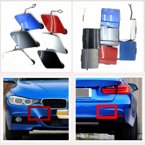 Car Front Rear Bumper Tow Hook Cover Cap for 2013-2018 BMW 3 F30 M-SPORT - Picture 1 of 24