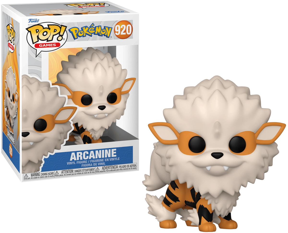 Funko POP! Games: Pokemon - Arcanine #920 | eBay