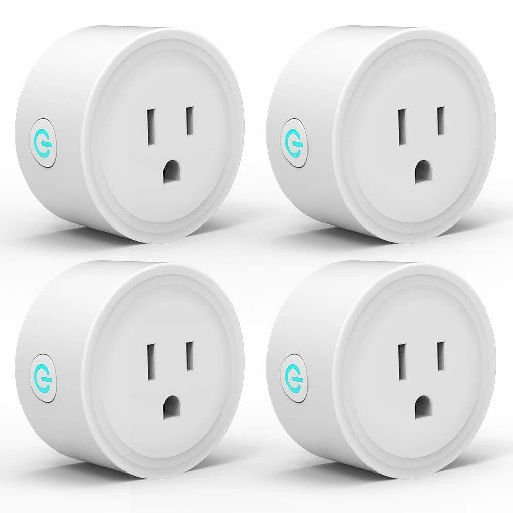 Home Smart Plug with Alexa and Google Wifi Smart + Voice Control