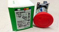 Schneider Electric XB4 BS8442 Emergency Stop Push Button+Contact Block ZBE-102