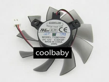 T1280158SH Graphics card cooling fan DC12V 0.32A 2Pin