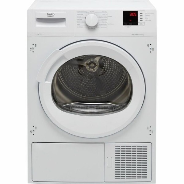 Beko DTIKP71131W Integrated BuiltIn Heat Pump Tumble Dryer White for