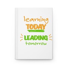 Playful Dog Design Hardcover Journal, Dog Lover Gift, Cute Notebook, Pet Owner