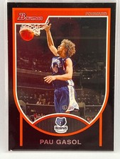 2007 topps Bowman #16 Pau Gasol Memphis Grizzlies