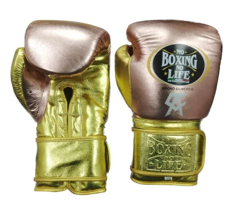 Custom Made No Boxing No Life Boxing Gloves Gold