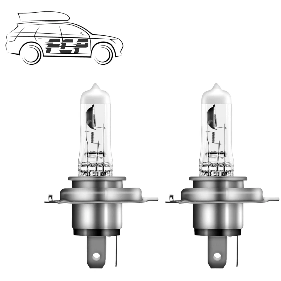 OSRAM H4 472 12V 60/55W Night Breaker Silver +100% Car Headlight Bulbs Twin Pack - Image 2 of 4