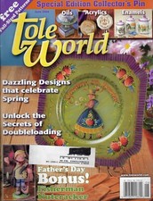 TOLE WORLD - DECORATIVE ART - JUNE 2004
