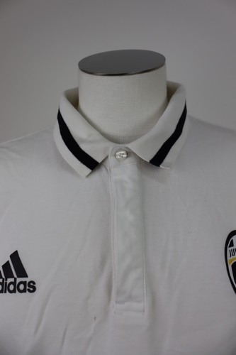 ADIDAS JUVENTUS POLO MAGLIA CALCIO UOMO Tg XL SOCCER TRIKOT MAN JERSEY SPORT - Foto 2 di 8