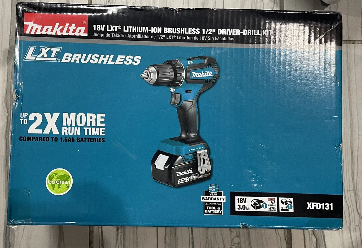 Makita XFD131 18v LXT Lithium Ion Brushless Cordless 1 2