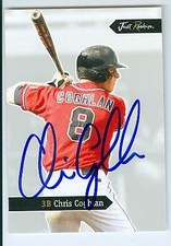 Chris Coghlan autographed baseball card (Marlin) 2006 Just Minors #JR-09 ROOKIE