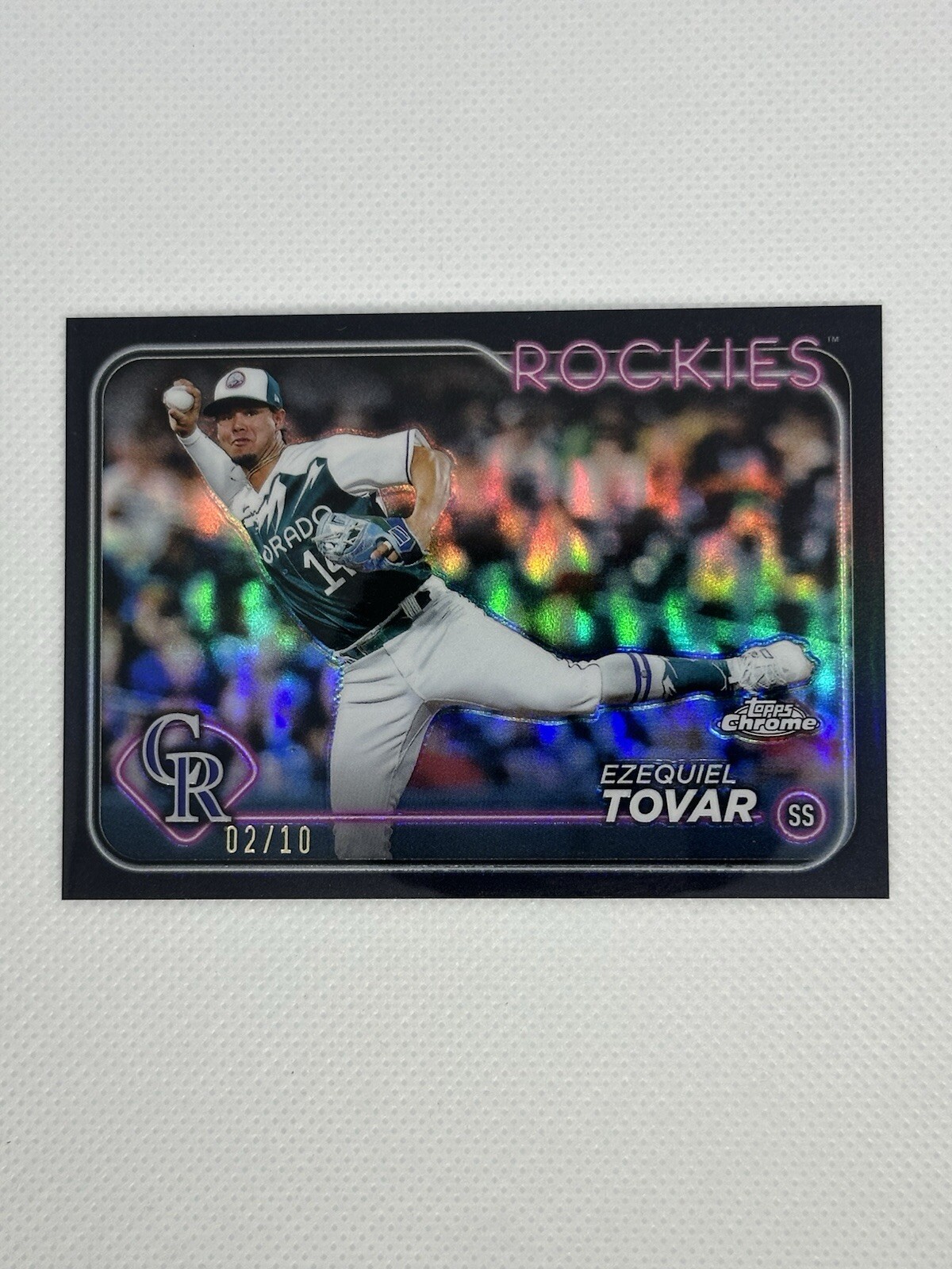 Ezequiel Tovar - 2024 Topps Chrome - Black Refractor /10