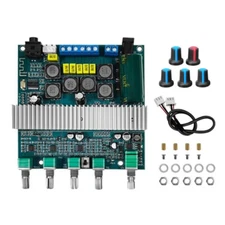 Bluetooth TPA3116 Power Amplifier Board Digital HIFI Module 12-24V 100W+50W+50W