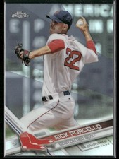 Rick Porcello 2017 Topps Chrome Refractor #84 Boston Red Sox