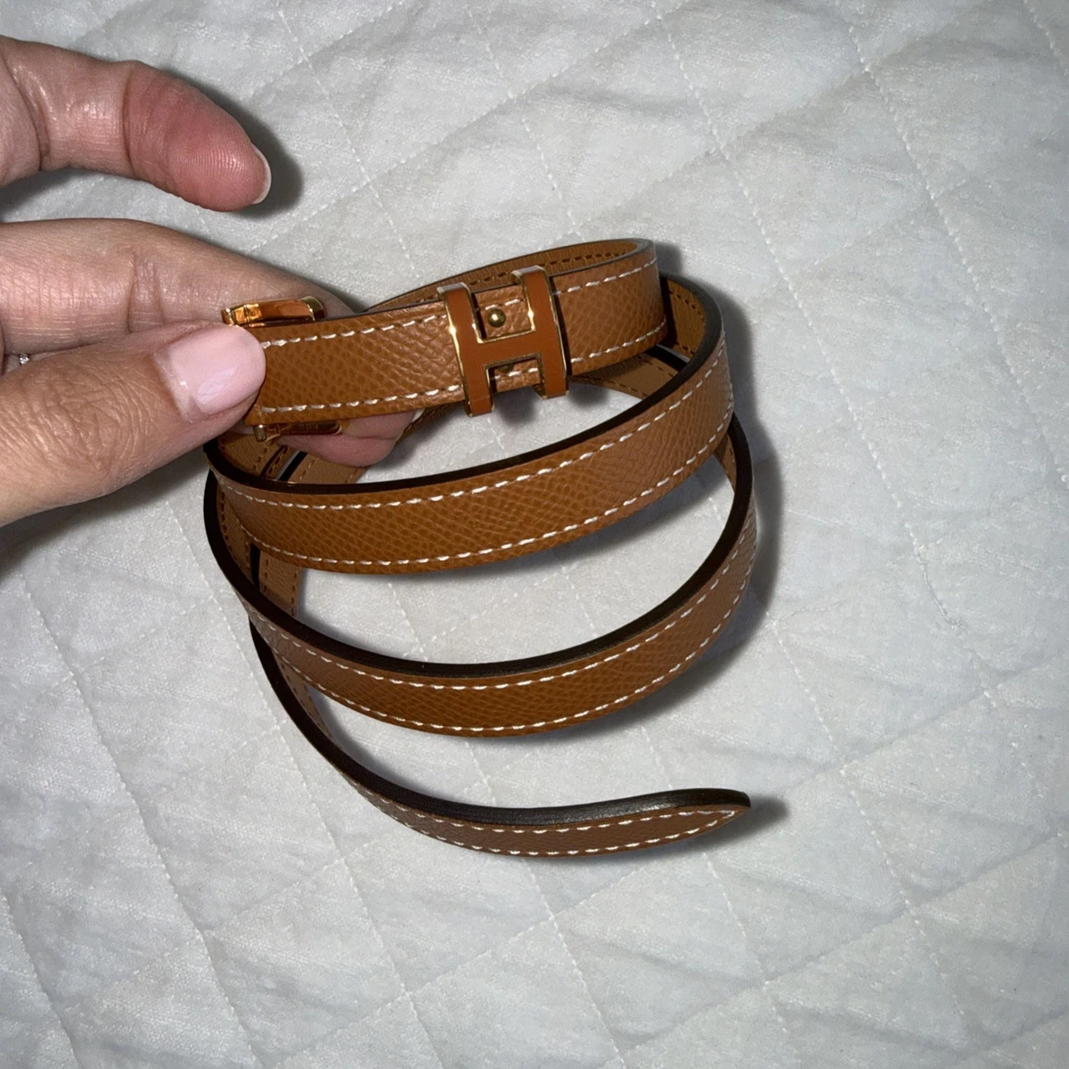 HERMÈS Gold Belts for Women for sale | eBay
