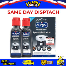 DURGOL Descaler Descaling All Coffee Machines  Dolce Gusto 2x125ML