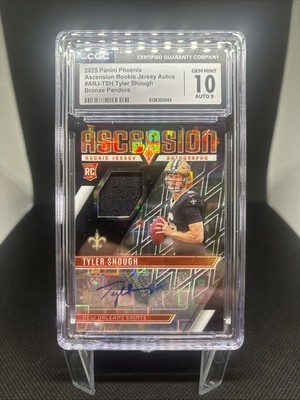 2025 Panini Phoenix - Ascension Rookie Jersey Autographs Tyler