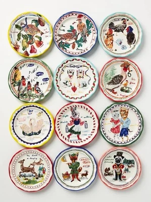 Anthropologie Nathalie Lete 12 Days of Christmas