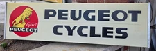 Scarce Vintage Peugeot/Lejeune Bicycles Light Up Dealer Advertising Sign